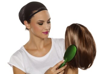 synthetic lace front wigs