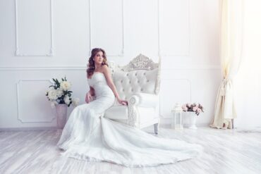 bride reception dress