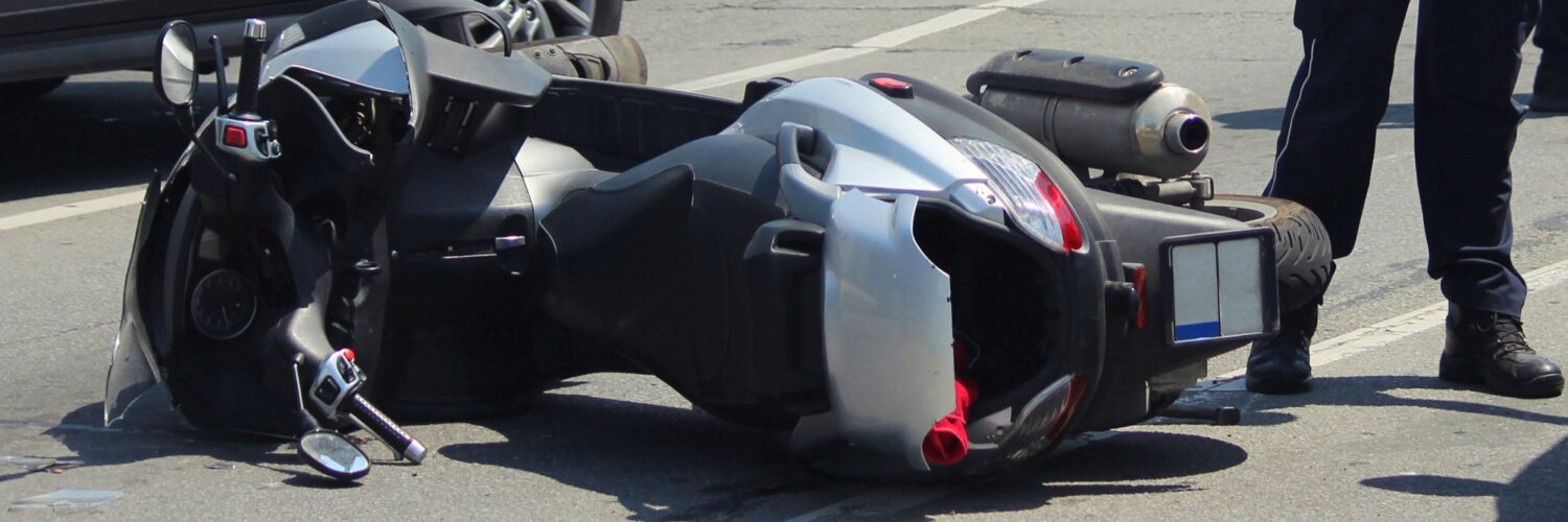 motorcycle wreck