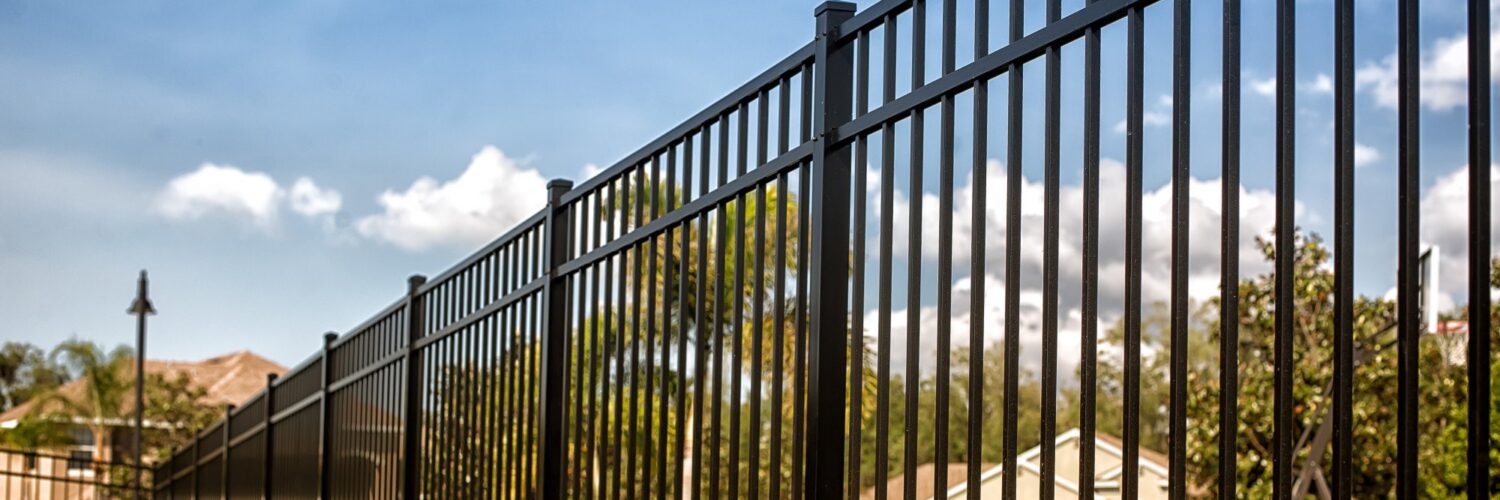types of metal fencing
