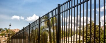 types of metal fencing