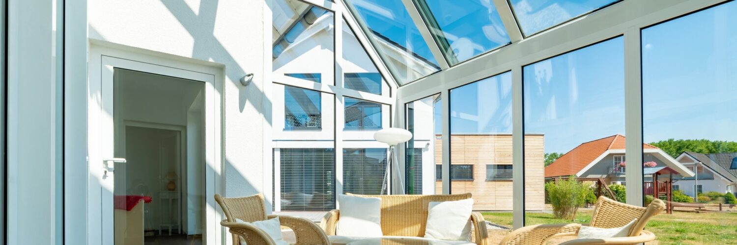 glass sunroom addition