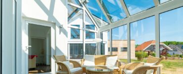 glass sunroom addition