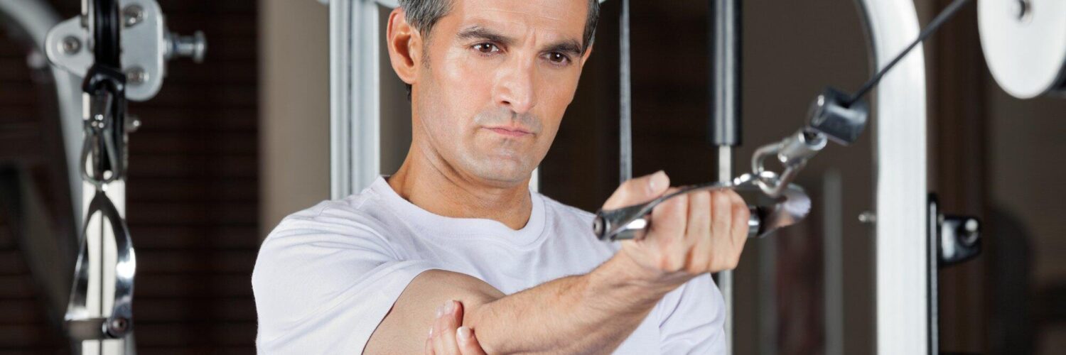 building muscle after 40
