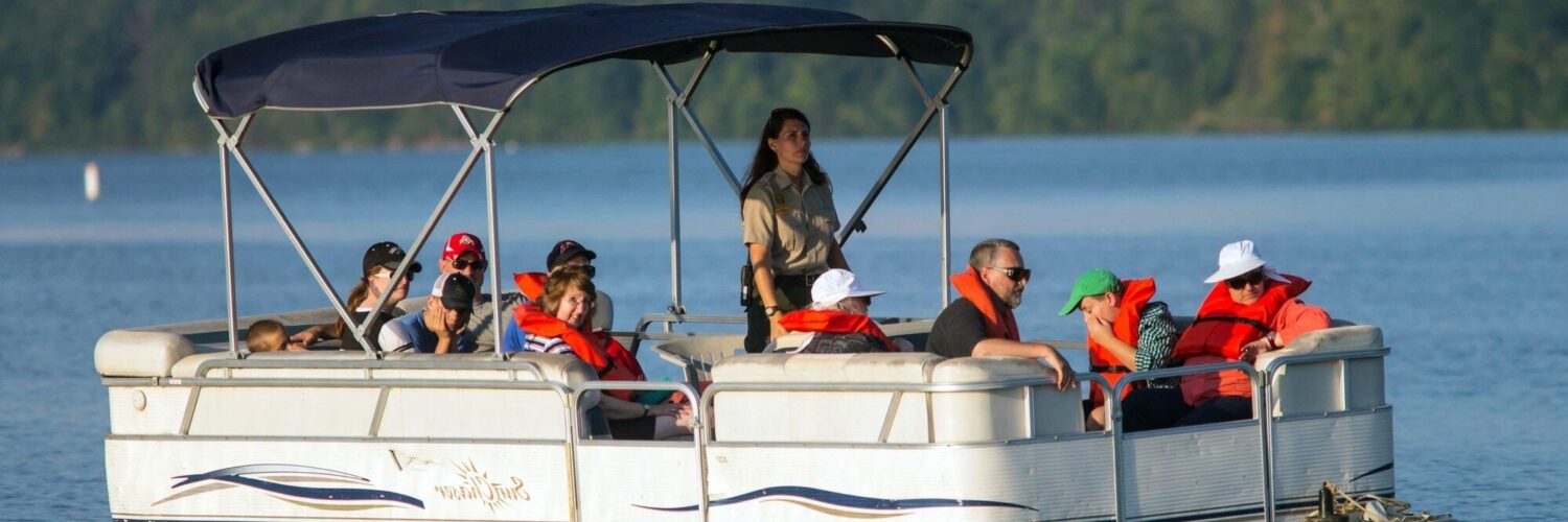 pontoon fishing boats