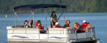 pontoon fishing boats